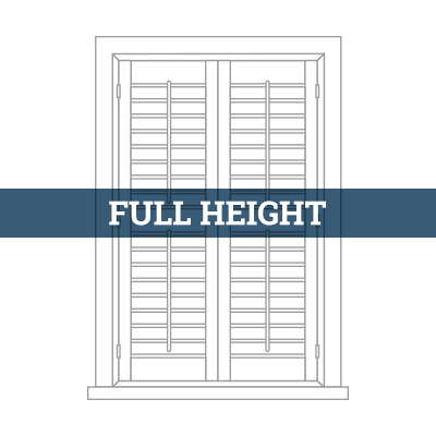 tailormade full height shutter