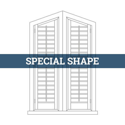 tailormade special shape shutter